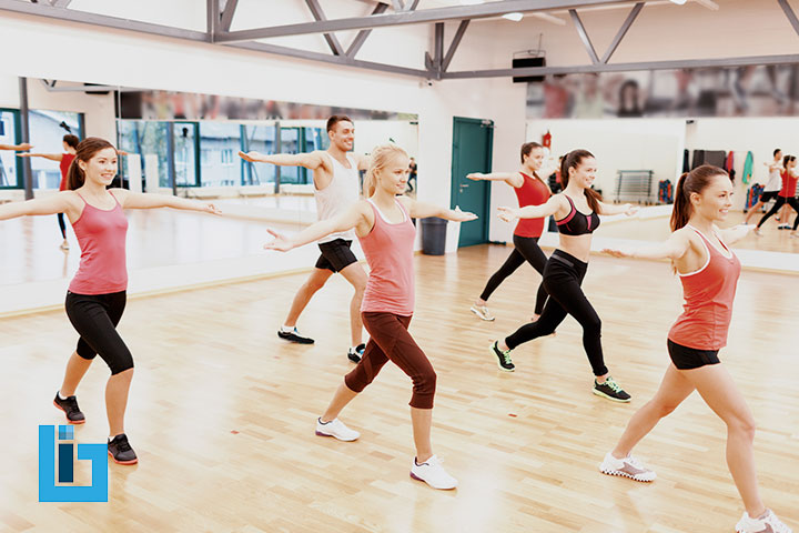 inside a finished construction dance studio downtown by BUILD IT