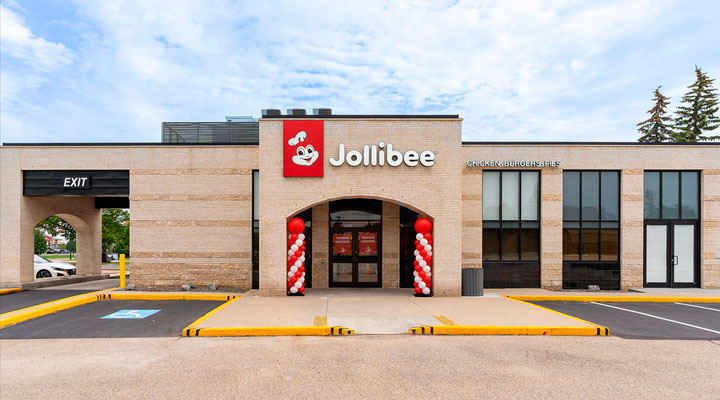 traditional retail building of Jollibee by BUILD IT